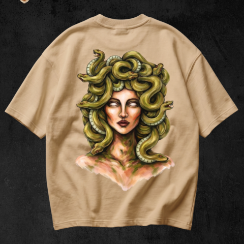 Beige T-Shirt - Medusa
