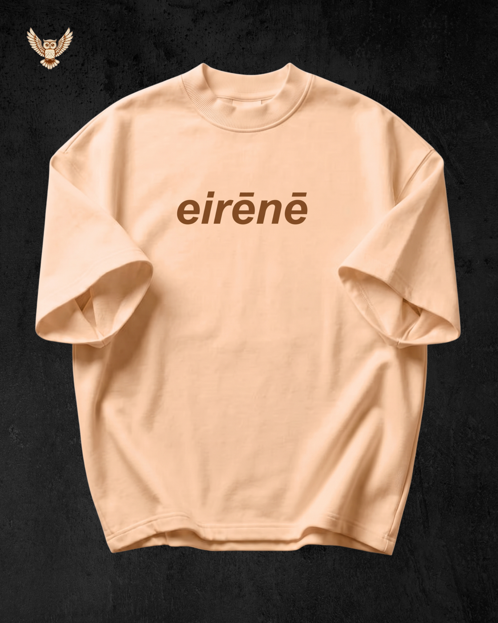 Beige T-Shirt - Greek God